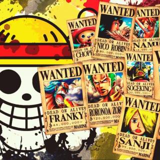 Luffy bounty poster wallpaper