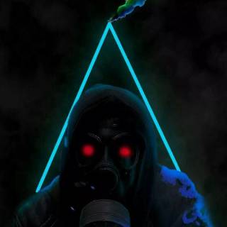 Oxygen mask wallpaper