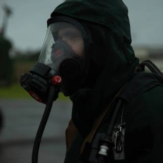 Oxygen mask wallpaper