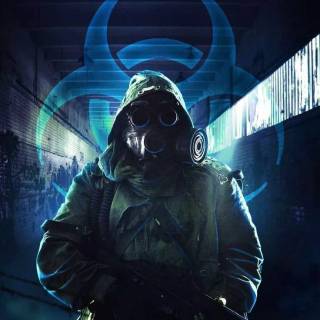 Oxygen mask wallpaper