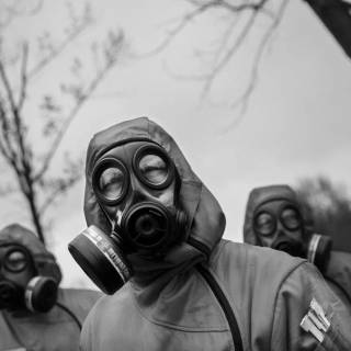 Oxygen mask wallpaper