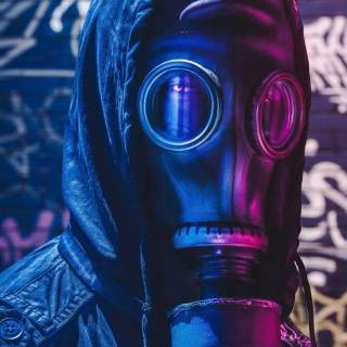 Oxygen mask wallpaper