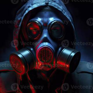 Oxygen mask wallpaper