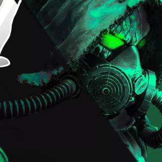 Oxygen mask wallpaper