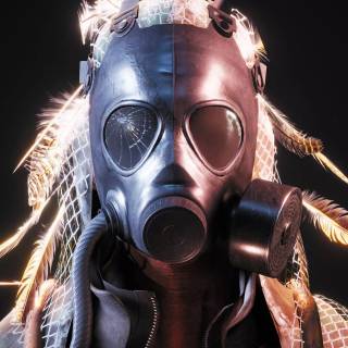 Oxygen mask wallpaper