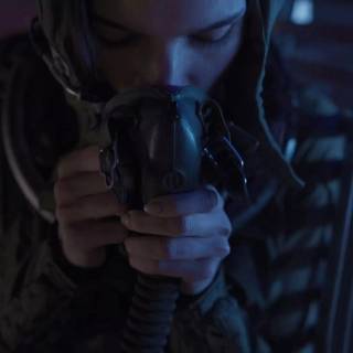 Oxygen mask wallpaper