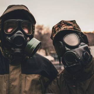 Oxygen mask wallpaper