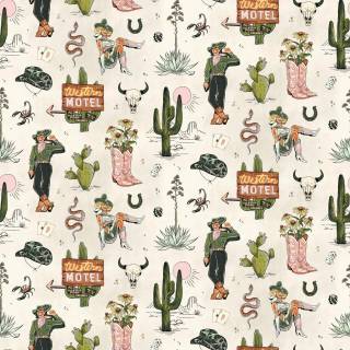 Western pattern wallpaper