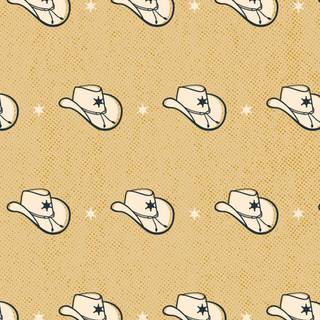 Western pattern wallpaper