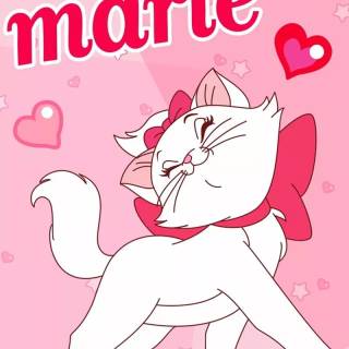 Marie the cat wallpaper