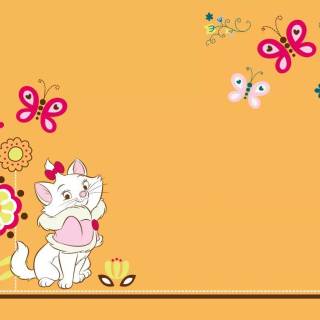 Marie the cat wallpaper