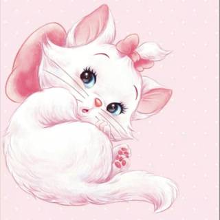 Marie the cat wallpaper