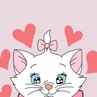 Marie the cat wallpaper