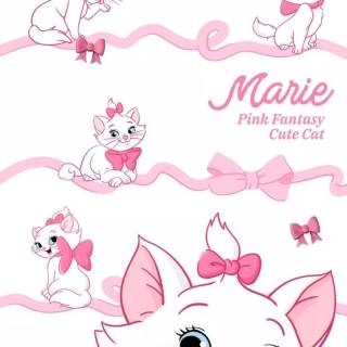 Marie the cat wallpaper
