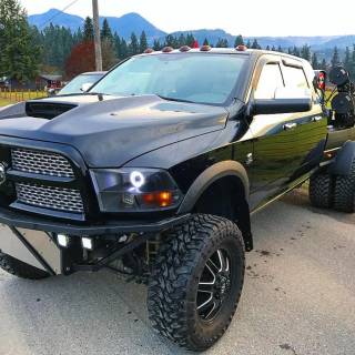 Welding trucks wallpaper