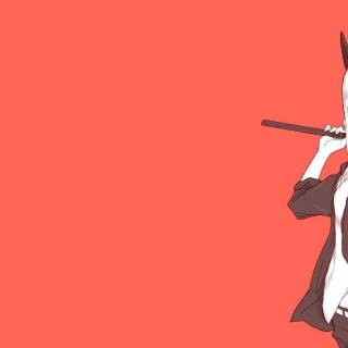 Chainsaw Man minimalist wallpaper