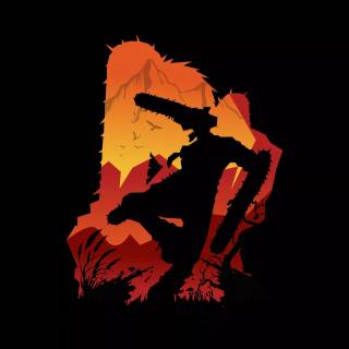 Chainsaw Man minimalist wallpaper
