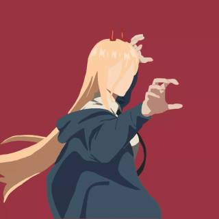 Chainsaw Man minimalist wallpaper