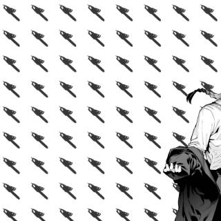 Chainsaw Man minimalist wallpaper