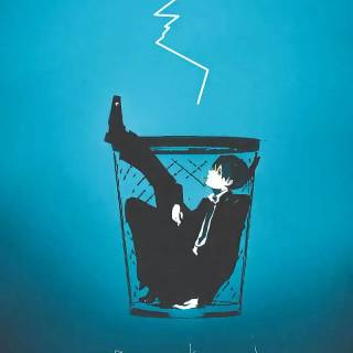 Chainsaw Man minimalist wallpaper