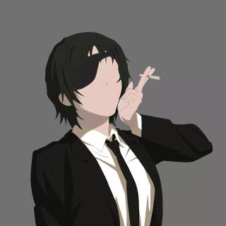 Chainsaw Man minimalist wallpaper