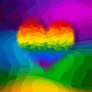 Neon gradient wallpaper