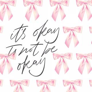 Aesthetic bow wallpaper