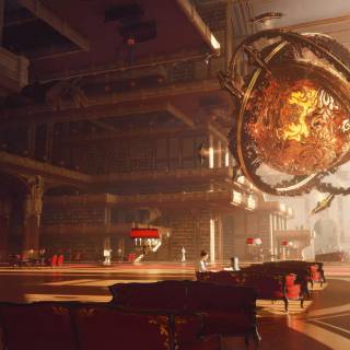 Cozy fantasy wallpaper