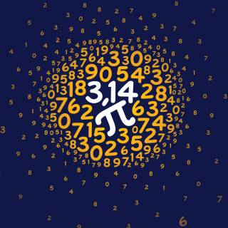 Pi math wallpaper
