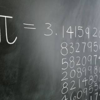 Pi math wallpaper