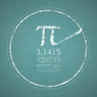 Pi math wallpaper