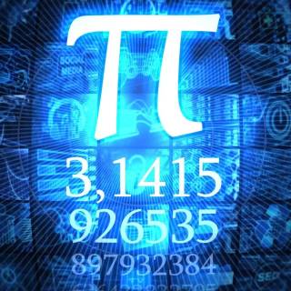 Pi math wallpaper