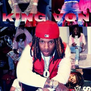 King Von collage wallpaper