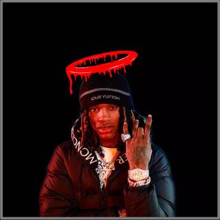 King Von collage wallpaper