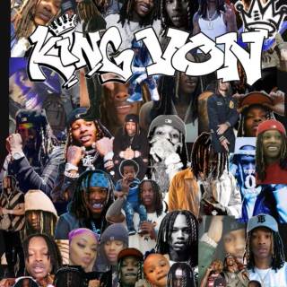 King Von collage wallpaper