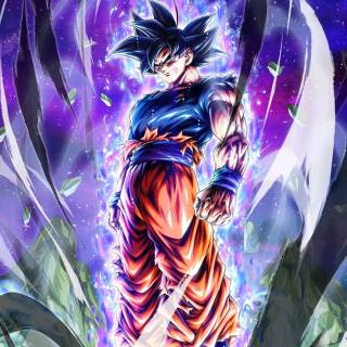 UI sign Goku wallpaper
