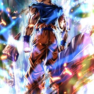 UI sign Goku wallpaper