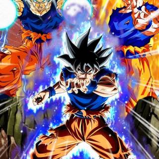UI sign Goku wallpaper