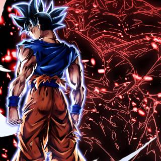 UI sign Goku wallpaper