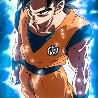 UI sign Goku wallpaper