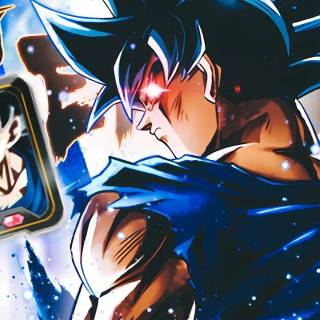 UI sign Goku wallpaper