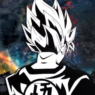 UI sign Goku wallpaper