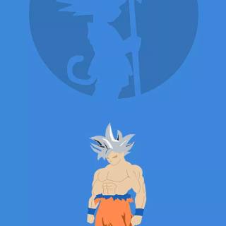 UI sign Goku wallpaper