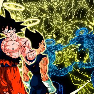 UI sign Goku wallpaper