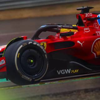 Lewis Hamilton Ferrari 2025 wallpaper