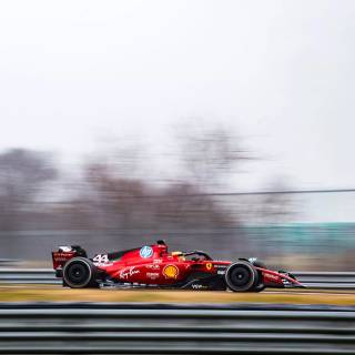 Lewis Hamilton Ferrari 2025 wallpaper