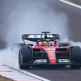 Lewis Hamilton Ferrari 2025 wallpaper