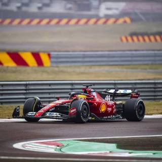 Lewis Hamilton Ferrari 2025 wallpaper