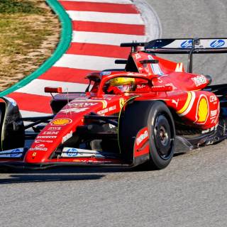 Lewis Hamilton Ferrari 2025 wallpaper