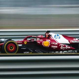 Lewis Hamilton Ferrari 2025 wallpaper